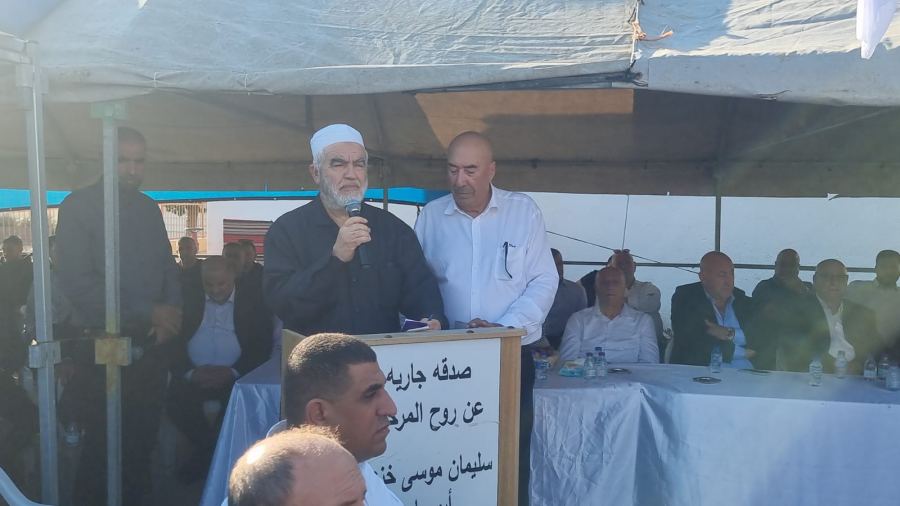 عقد راية الصلح في طوبا الزنغرية بين عائلتي عمر وعائلة نهار 